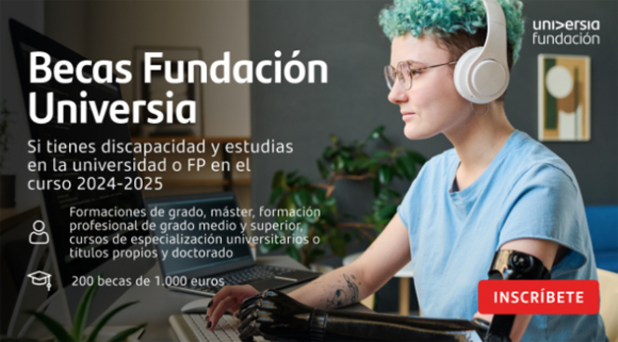 Más de 3.000 universitarios con discapacidad han accedido a una beca de Fundación Universia
