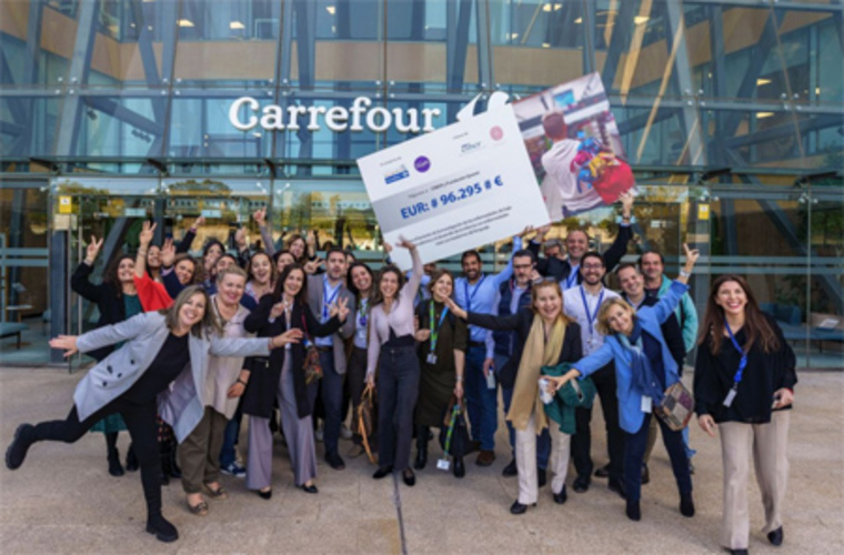 Fundación Solidaridad Carrefour celebra la donación de 96.295 euros a favor de la infancia con enfermedades raras