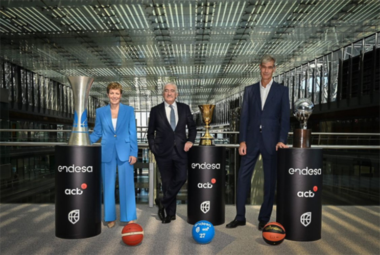 Endesa extiende su patrocinio al baloncesto español hasta 2027